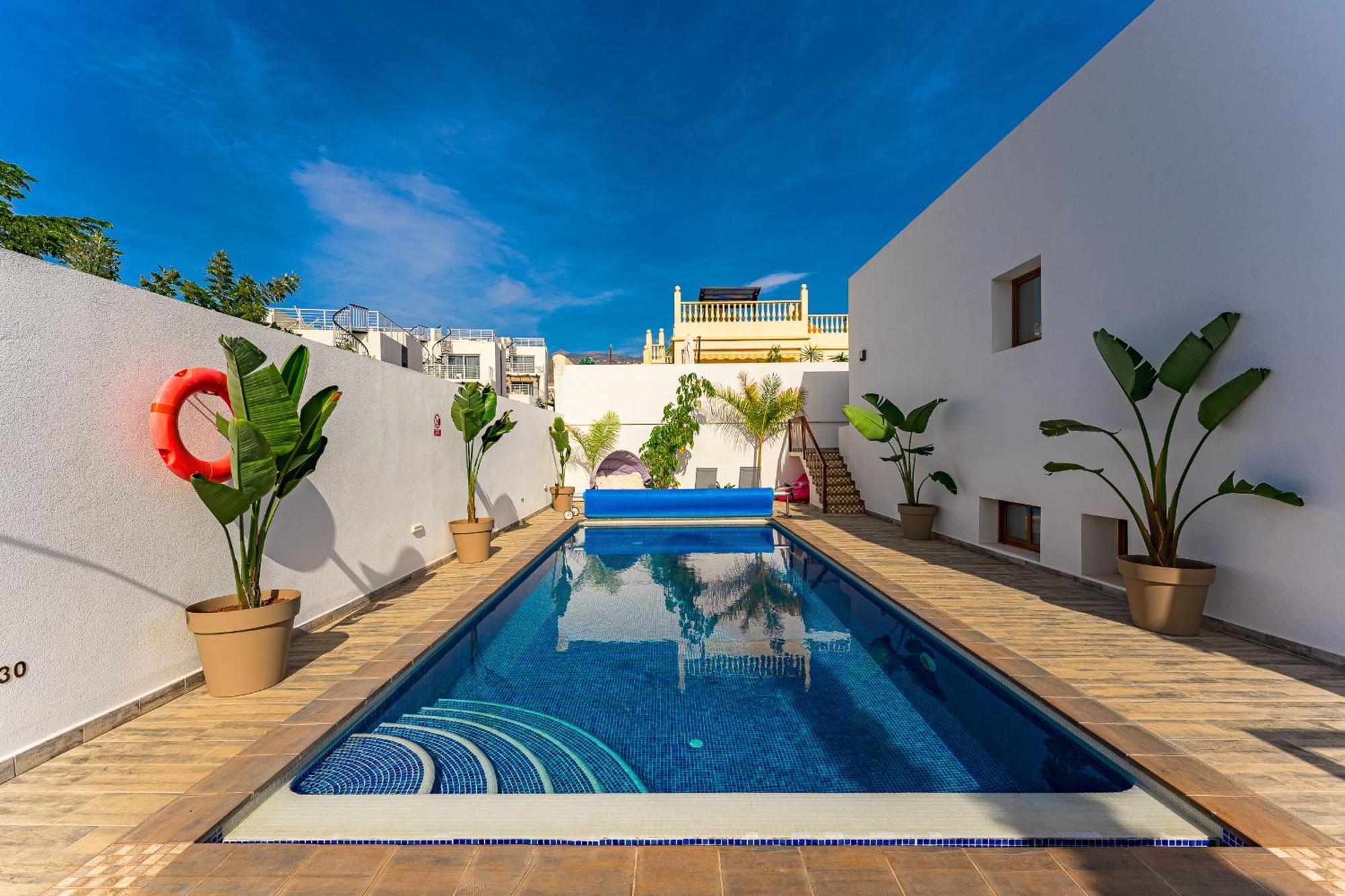 Fabulous Contemporary 5 Bedroom Villa With Private Heated Pool, Sleeps Max 13 Callao Salvaje Zewnętrze zdjęcie